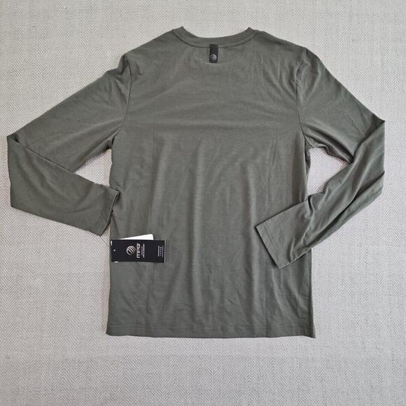 MPG Long Sleeve Base Shirt Men's Small Thyme Green Soft Moisture Wicking NWT - Picture 7 of 12